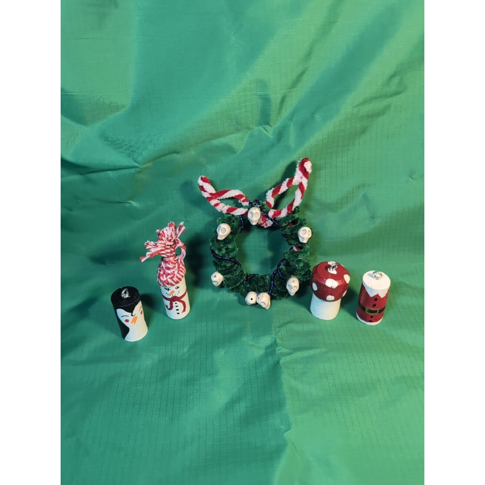 Handmade Upcycled Wine Cork Christmas Decorations Base Kit #1